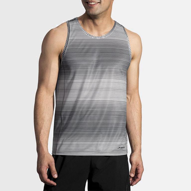 Brooks Men s Ghost Running Tank Top Voucher Code Grey